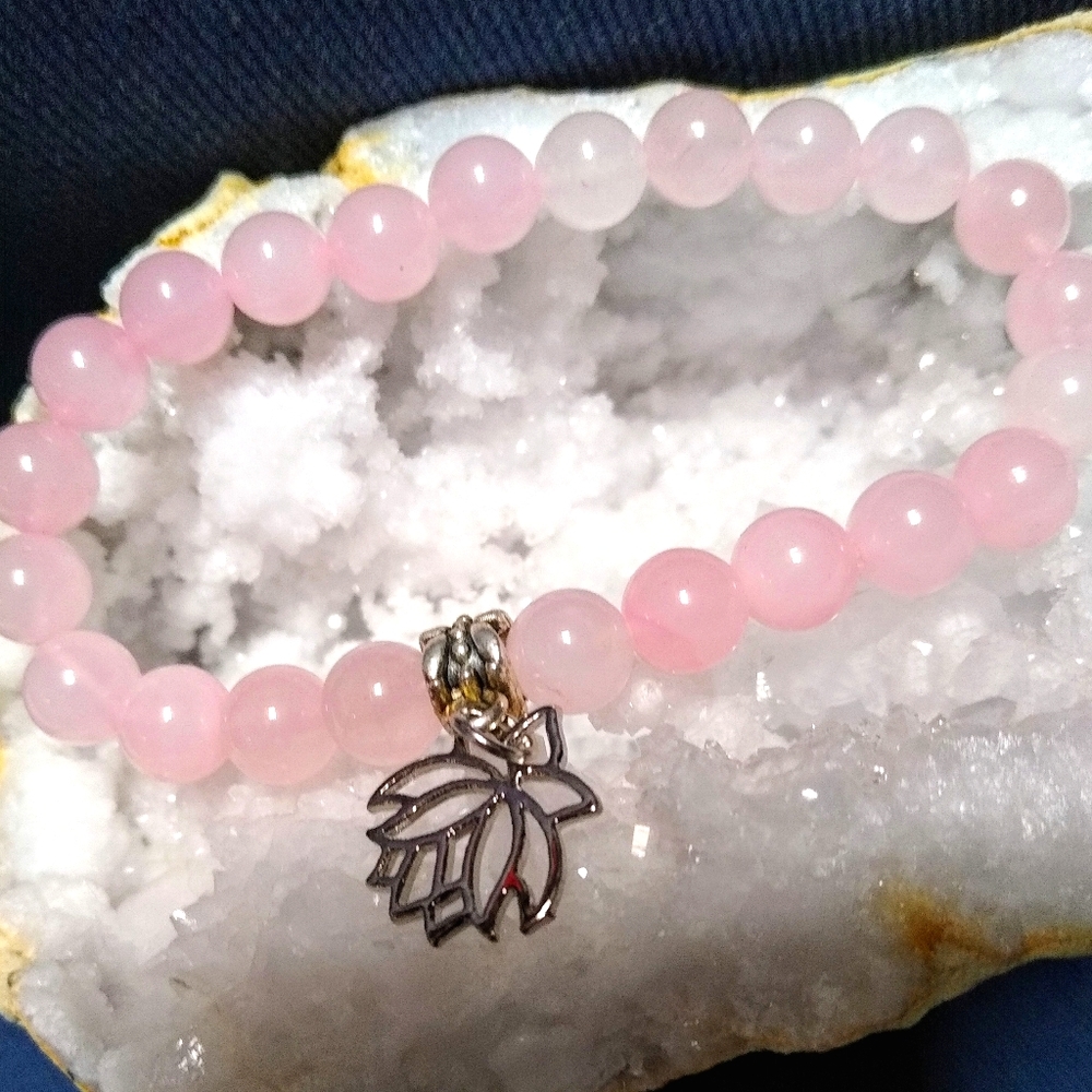 Bracelet rose quartz